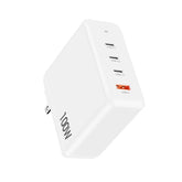 MyBat Pro 100W GaN 4 - Port Foldable Wall Charger (ETL Certified) - WhiteMybat Pro